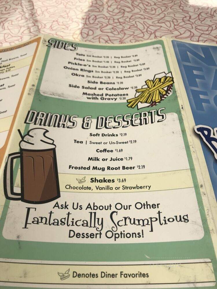Boomarang - Holdenville, OK menu_pic