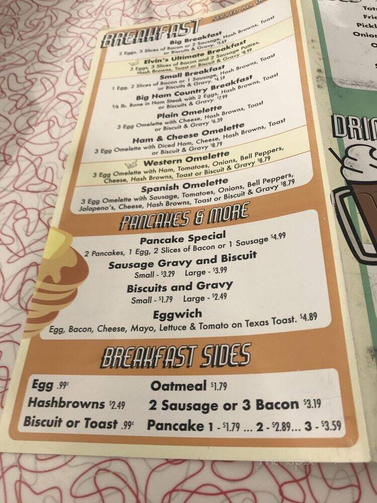 Boomarang - Holdenville, OK menu_pic