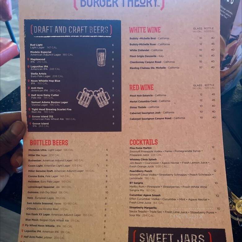 Burger Theory Chicago - Chicago, IL menu_pic