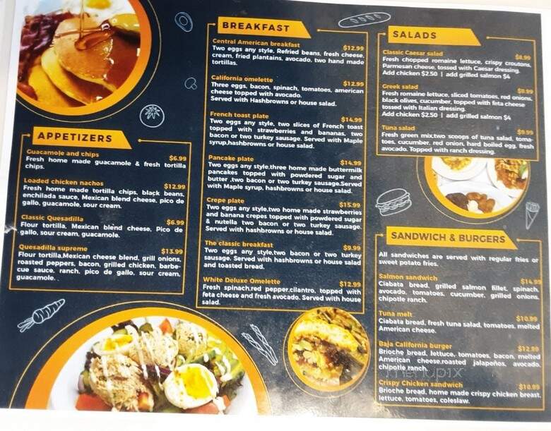 Cafe Mana - Los Angeles, CA menu_pic
