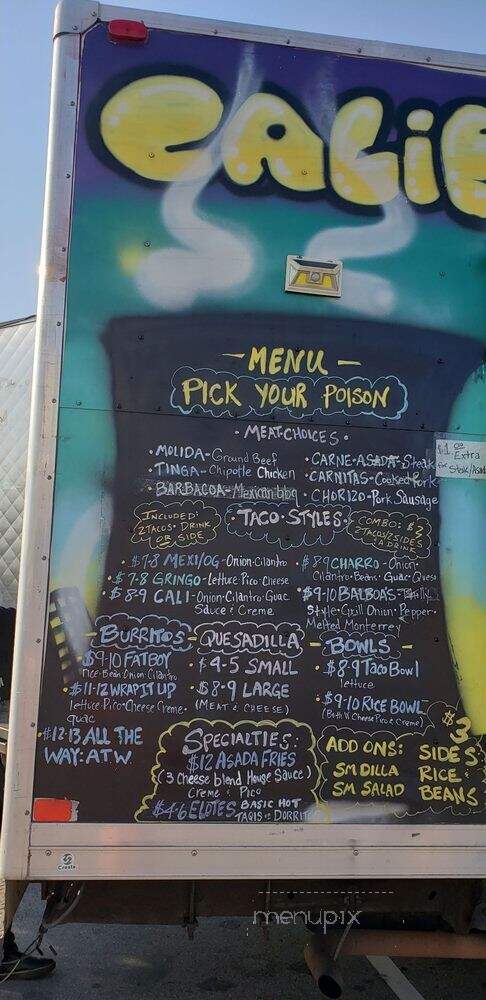 California Taco - Fayetteville, NC menu_pic