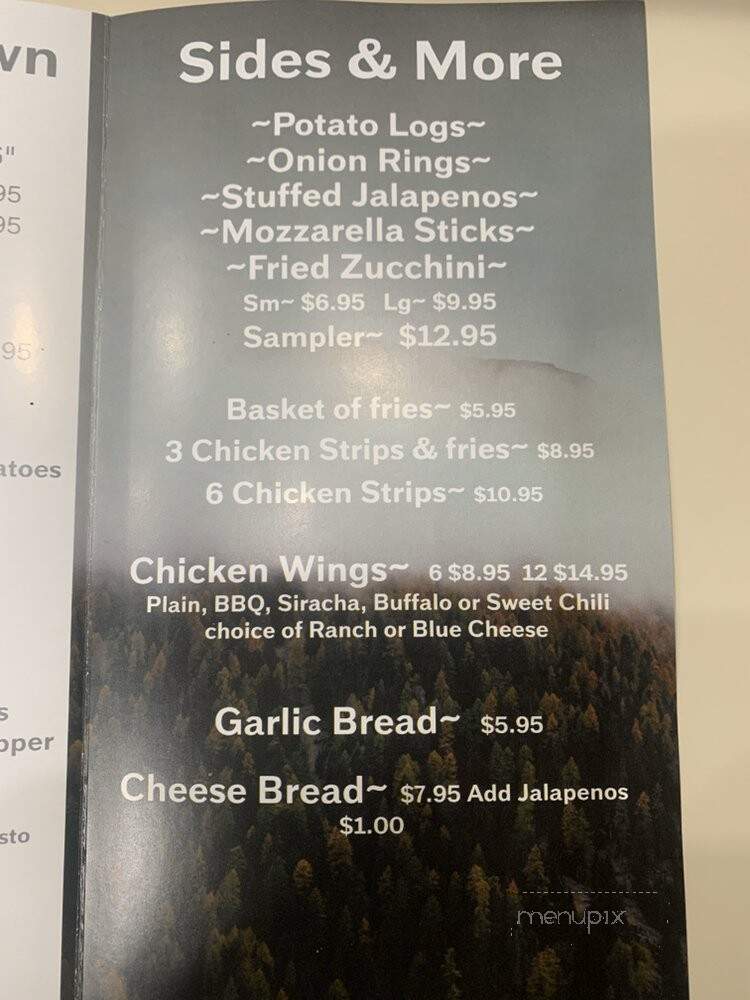 Cedar Creek Pizza - Glennville, CA menu_pic