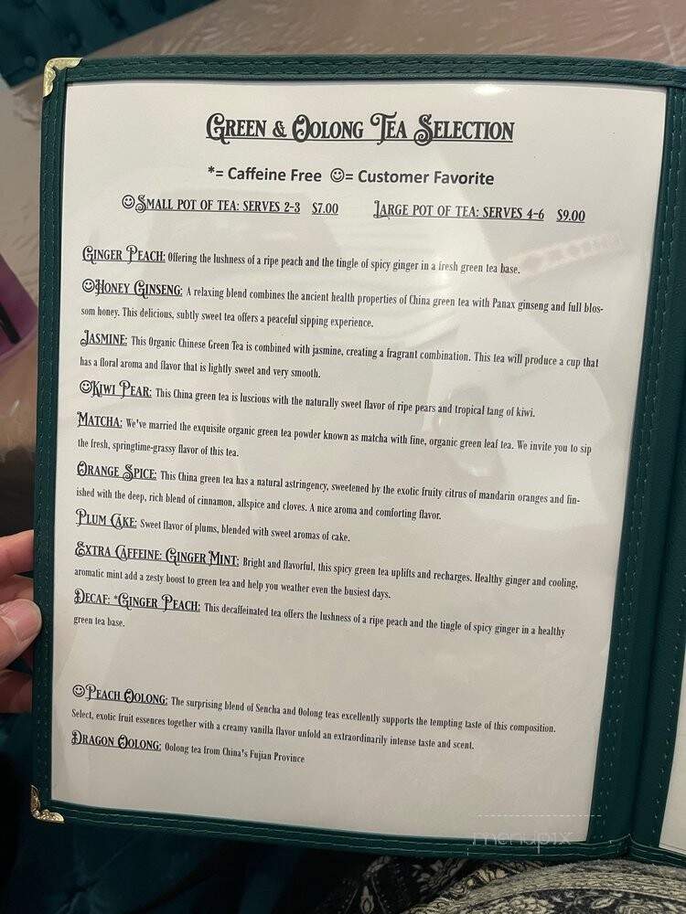 Corrales Teas & More - Corrales, NM menu_pic