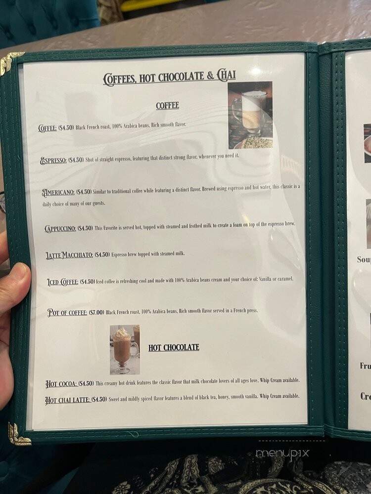 Corrales Teas & More - Corrales, NM menu_pic