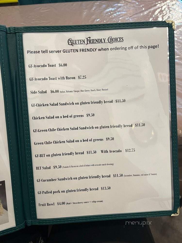 Corrales Teas & More - Corrales, NM menu_pic
