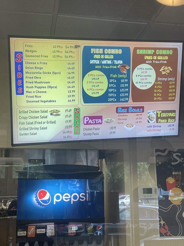Crispy Chicken & Subs - Washington, DC menu_pic