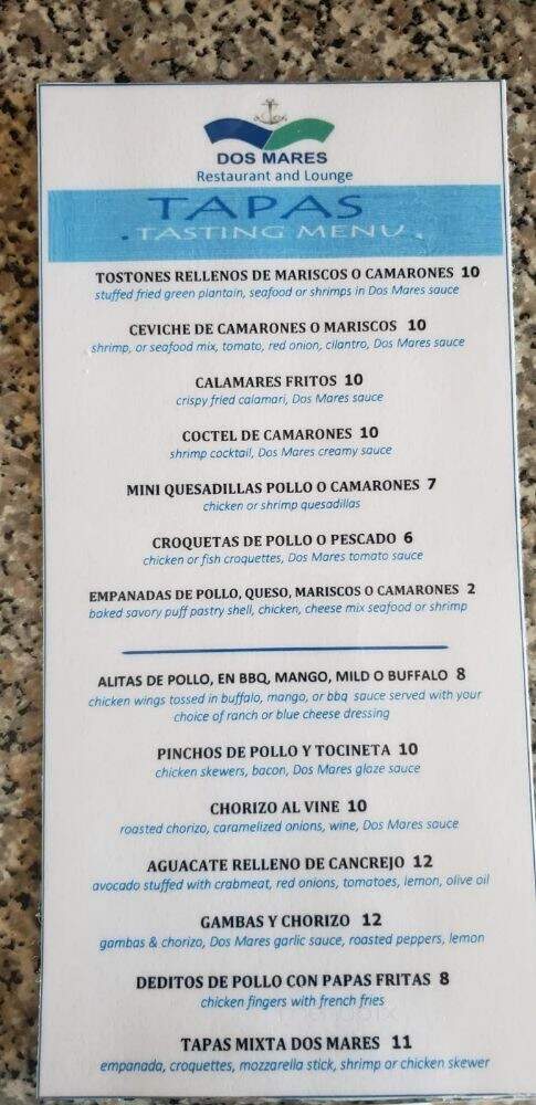 Dos Mares Restaurant and Lounge - New York, NY