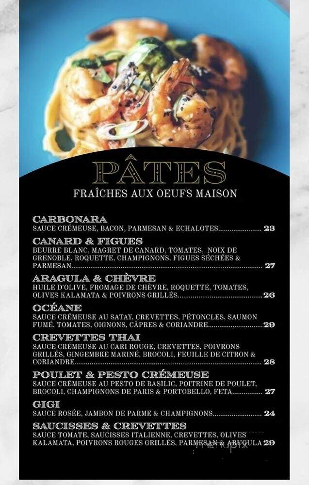 Edmond - Laval, QC menu_pic