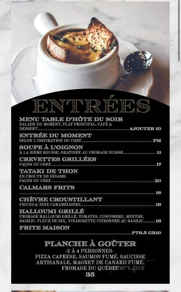 Edmond - Laval, QC menu_pic