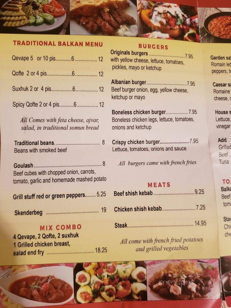 Ejona Kitchen Balkan Plate - The Bronx, NY menu_pic
