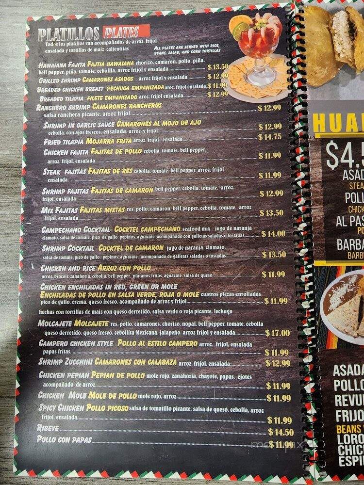 EL Gallo Giro Restaurant - Chattanooga, TN menu_pic