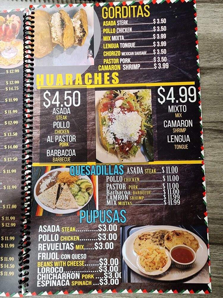 EL Gallo Giro Restaurant - Chattanooga, TN menu_pic