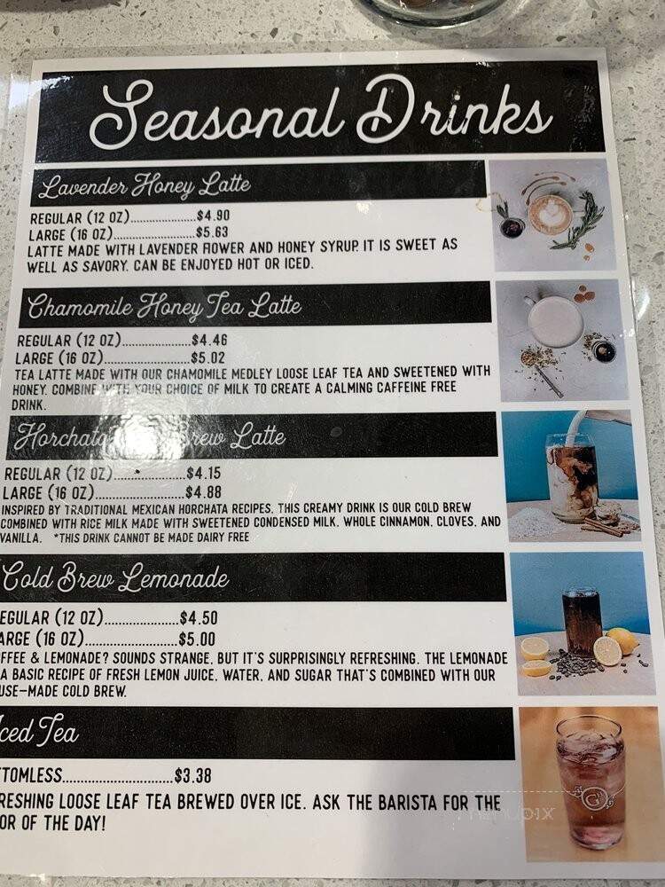 Greyhouse Coffee - Lafayette, IN menu_pic