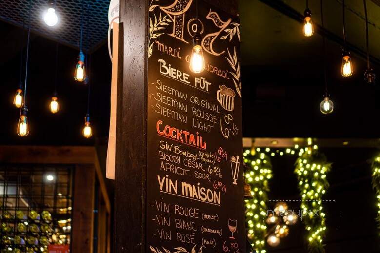 L'Etabli Brasserie Urbaine - Drummondville, QC menu_pic