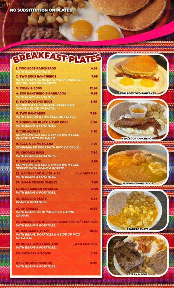 La Quintana - San Antonio, TX menu_pic