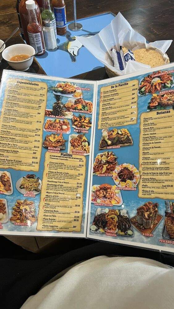 Mariscos El Fabuloso - Houston, TX menu_pic