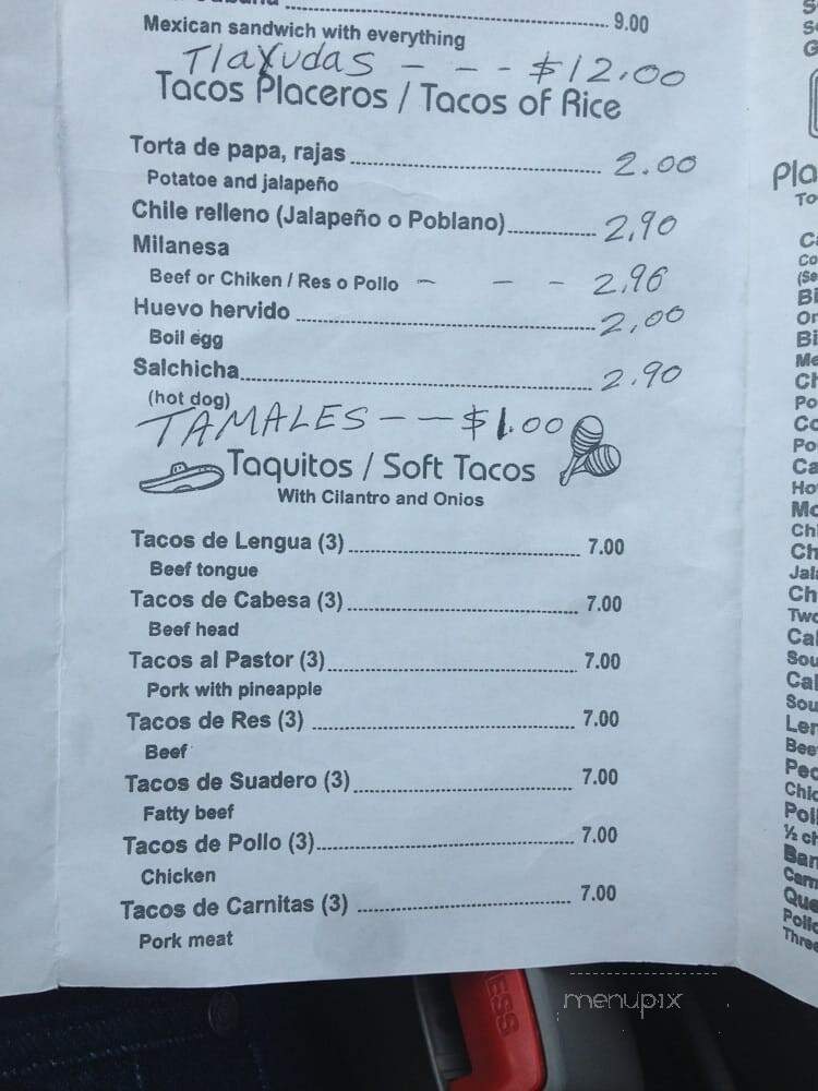 Morelos - Rio Grande, NJ menu_pic