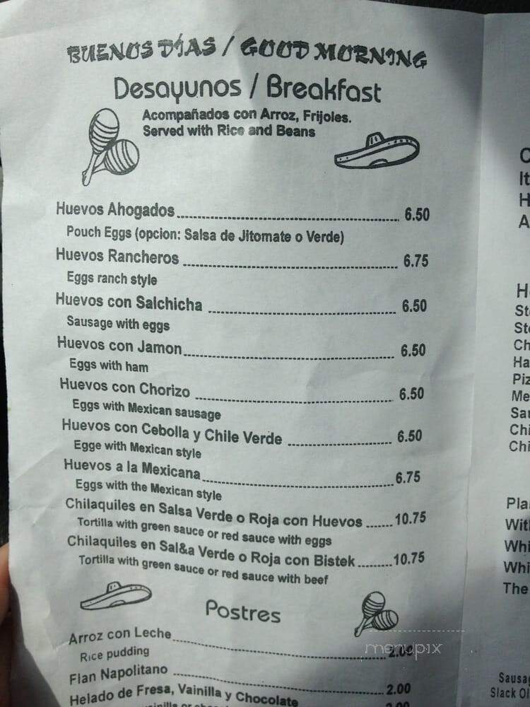 Morelos - Rio Grande, NJ menu_pic