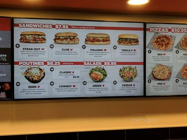 Pannizza - Winnipeg, MB menu_pic