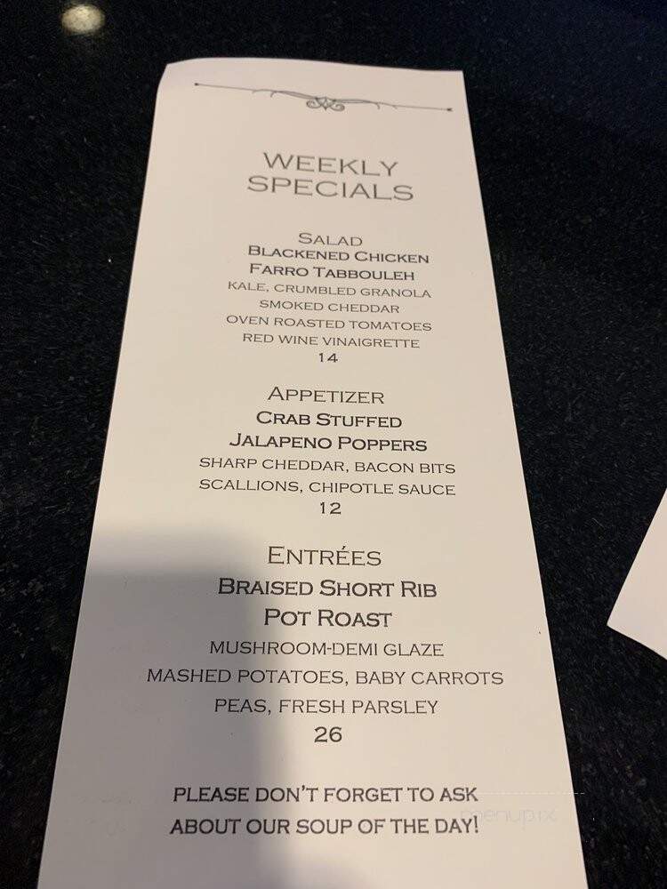 Parkway Grill - Deerfield, IL menu_pic