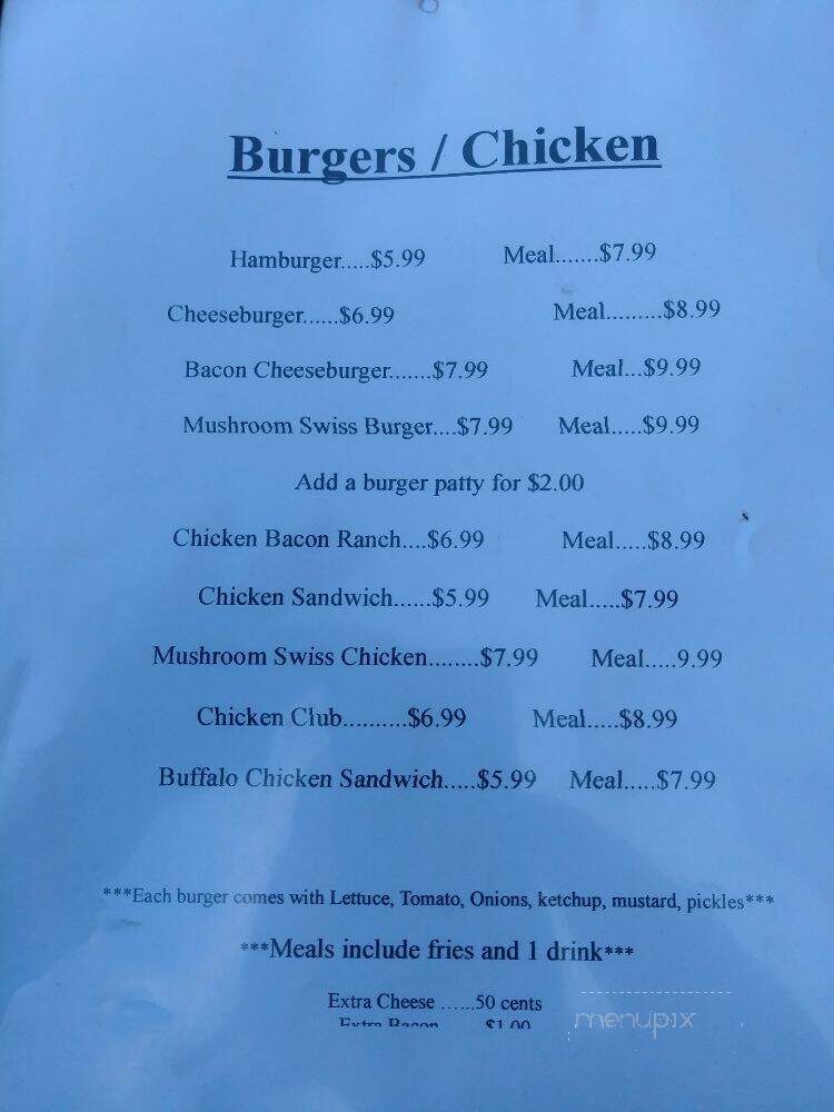 Pizza Oven - Myrtle Beach, SC menu_pic