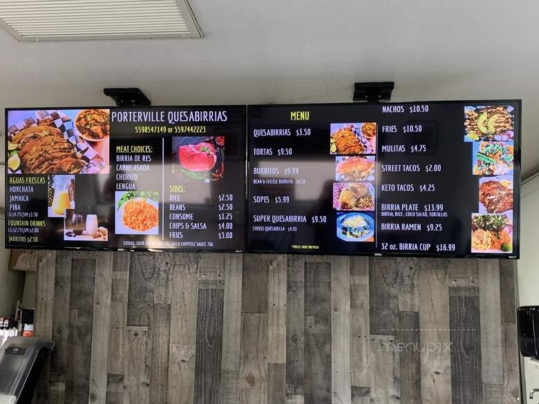 Porterville Quesabirrias - Porterville, CA menu_pic