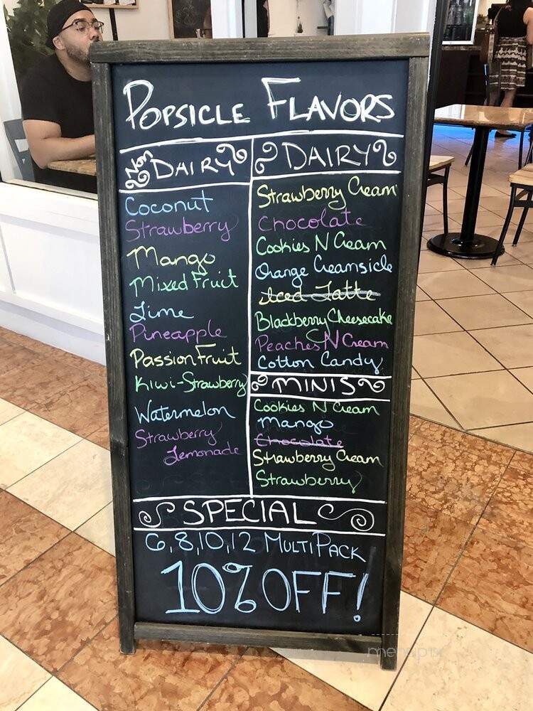 Raleigh Popsicle - Raleigh, NC menu_pic