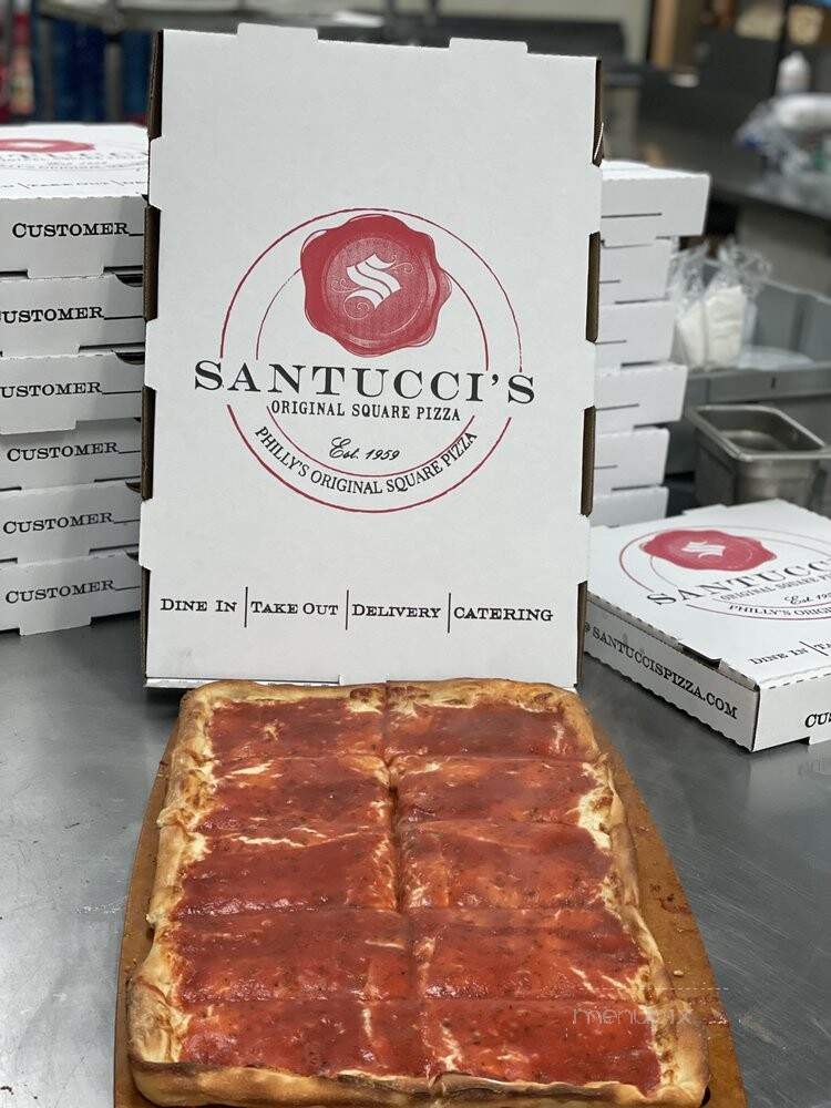 Santucci's Original Square Pizza - Downingtown, PA menu_pic