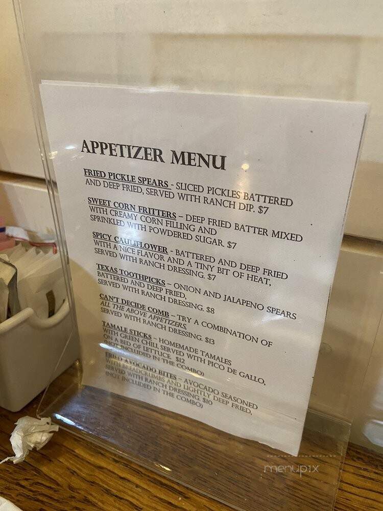 Side Door Kitchen - Craig, CO menu_pic