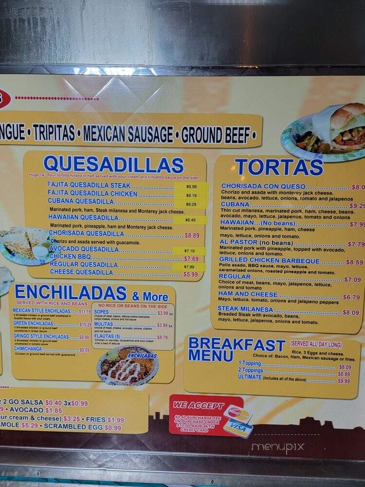 Tacos California - Olympia, WA menu_pic