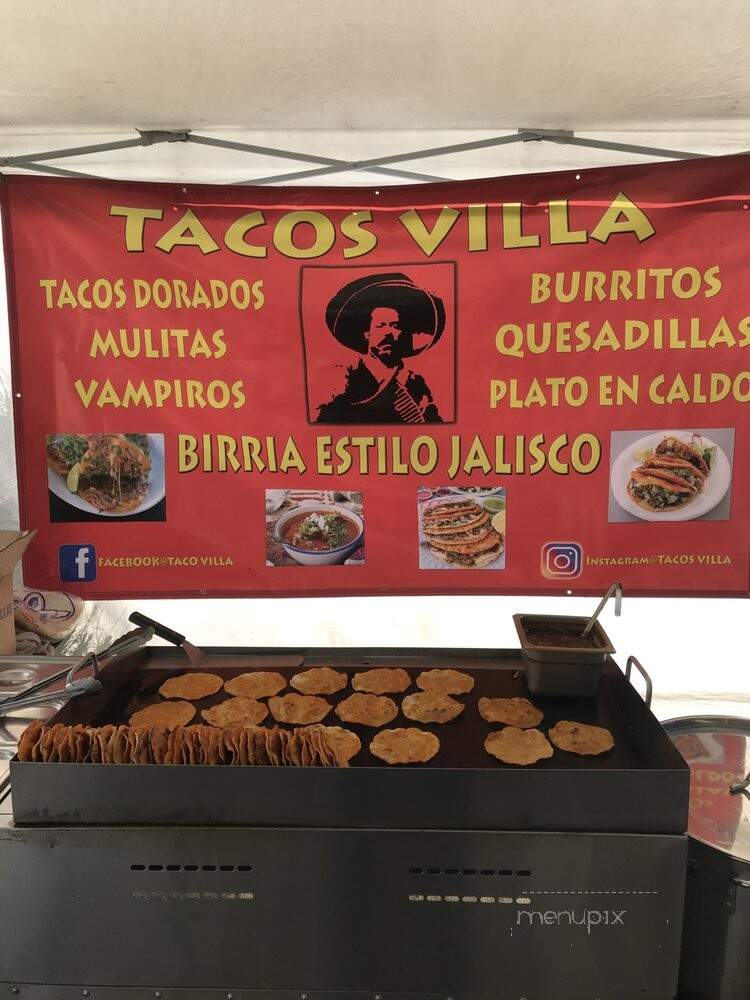 Tacos Villa - Los Angeles, CA menu_pic