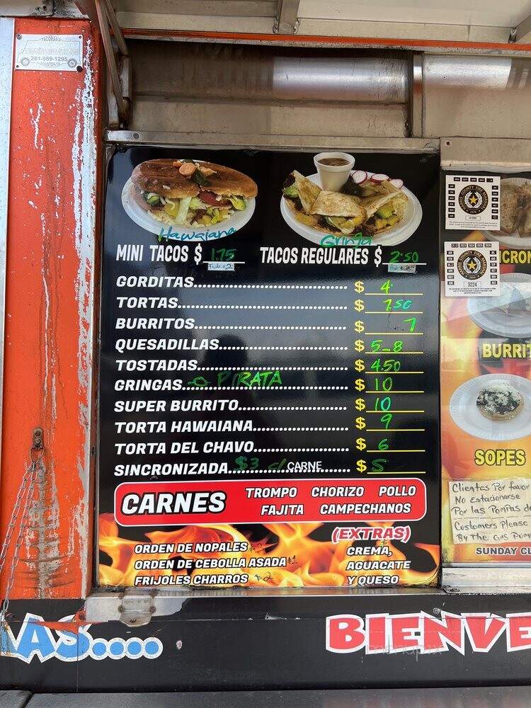 Taqueria Apaxtla - Houston, TX menu_pic