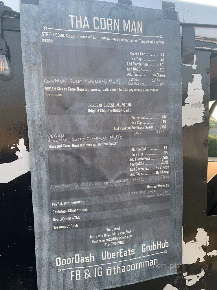 Tha Corn Man - Indianapolis, IN menu_pic