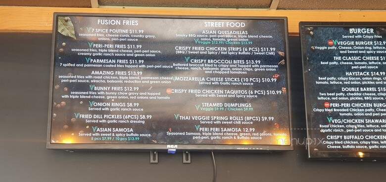 The 7 Spice Fast Casual Multi-Cuisine - Barrie, ON menu_pic