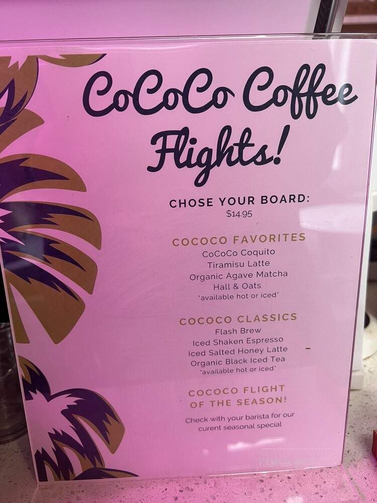 The Compound Coffee - Verona, NJ menu_pic