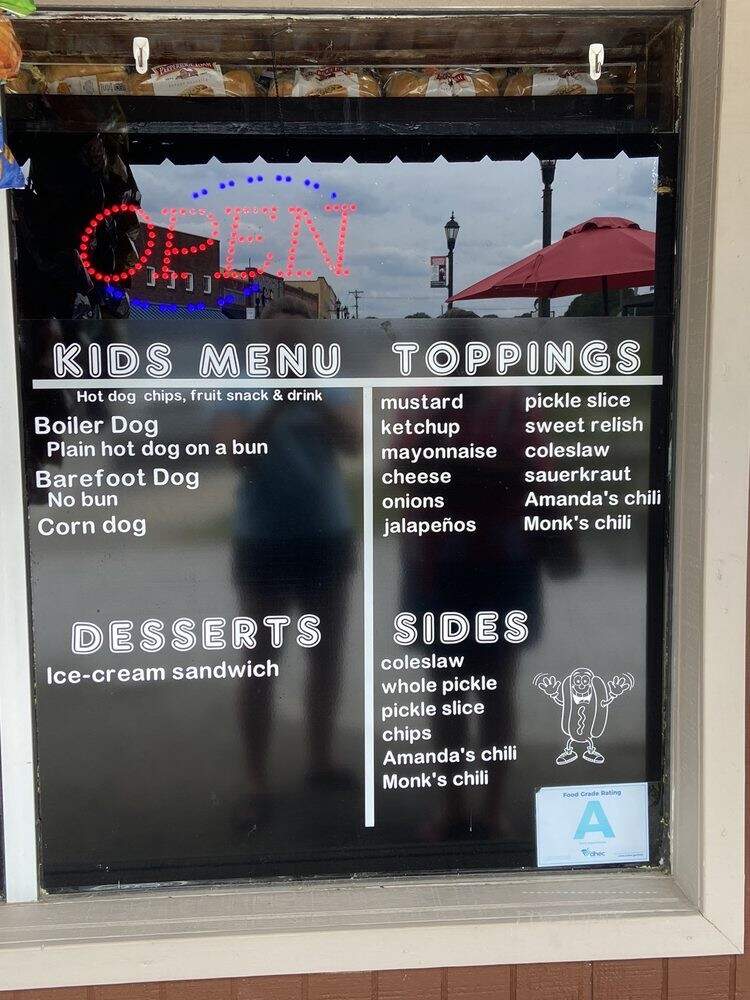 The Depot Dog - Central, SC menu_pic