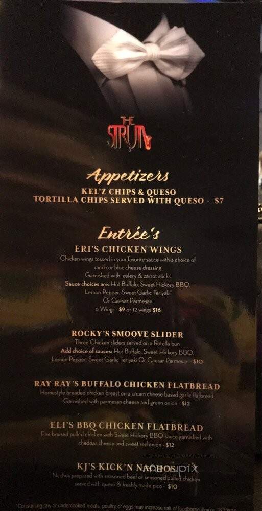 The Strut - Omaha, NE menu_pic