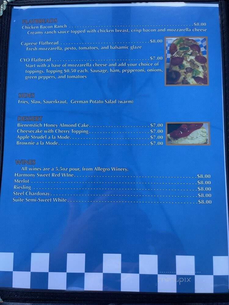 Zeichen des Pferdes - Hanover, PA menu_pic
