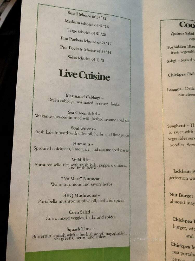 All the Way Live - Philadelphia, PA menu_pic
