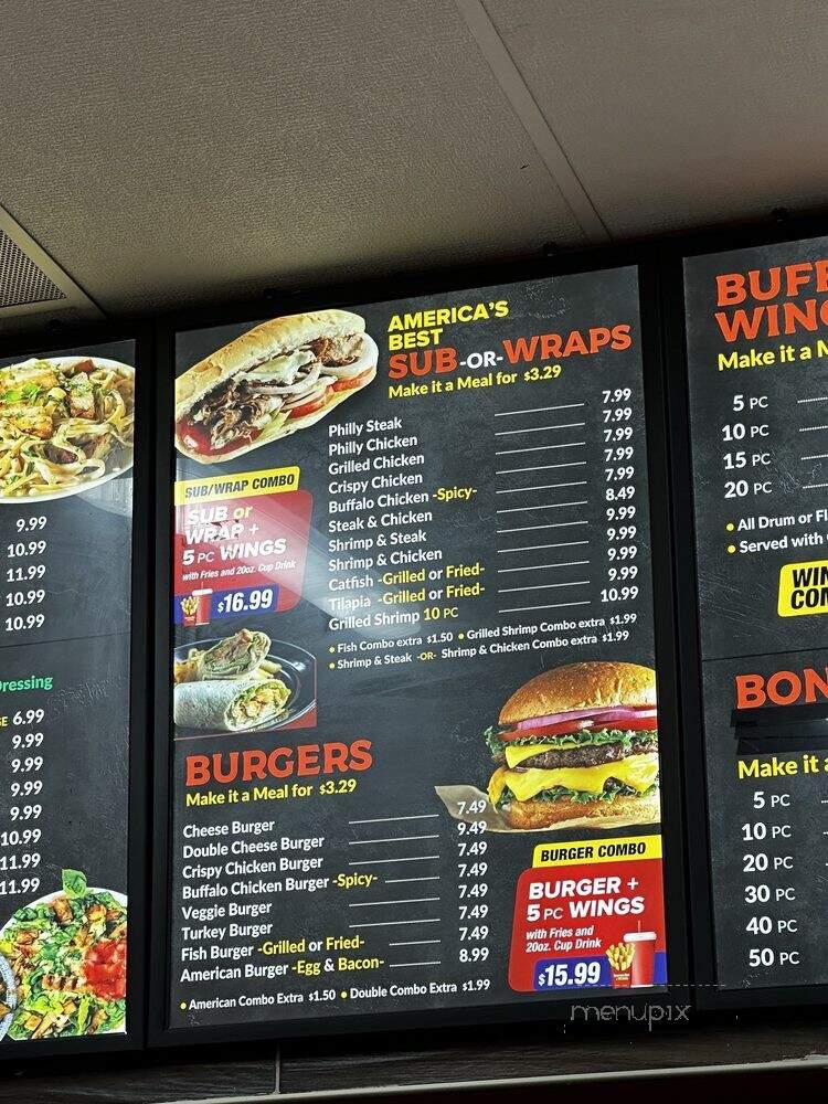 America's Best Wings - Richmond, VA menu_pic