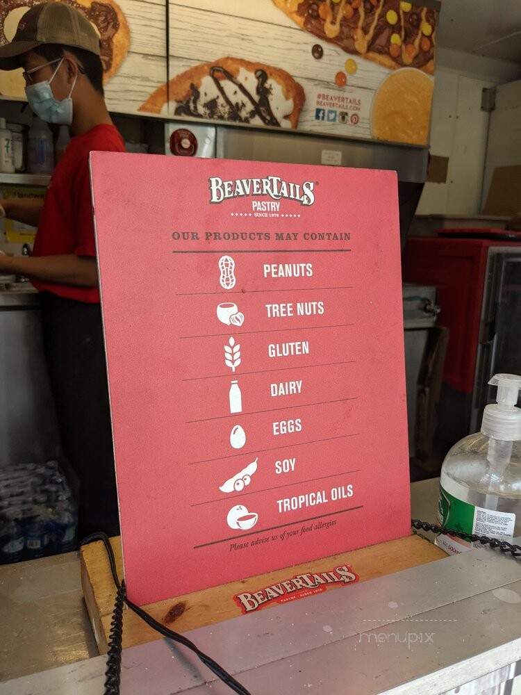 BeaverTails - Mississauga, ON menu_pic