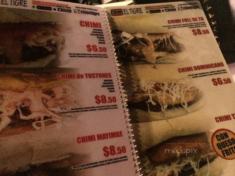 Chimi El Tigre Allapatah - Opa-locka, FL menu_pic