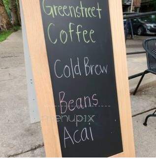 Greenstreet Coffee - Philadelphia, PA menu_pic