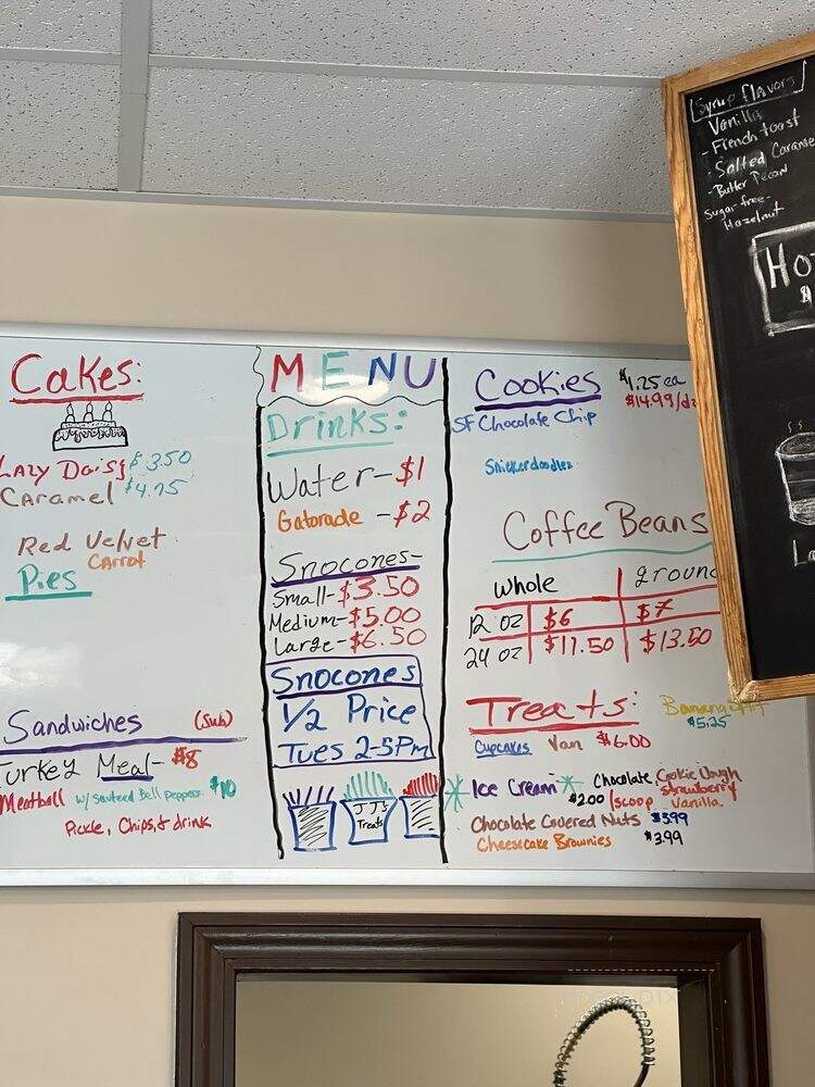 JJ's Treats - Huntsville, AL menu_pic