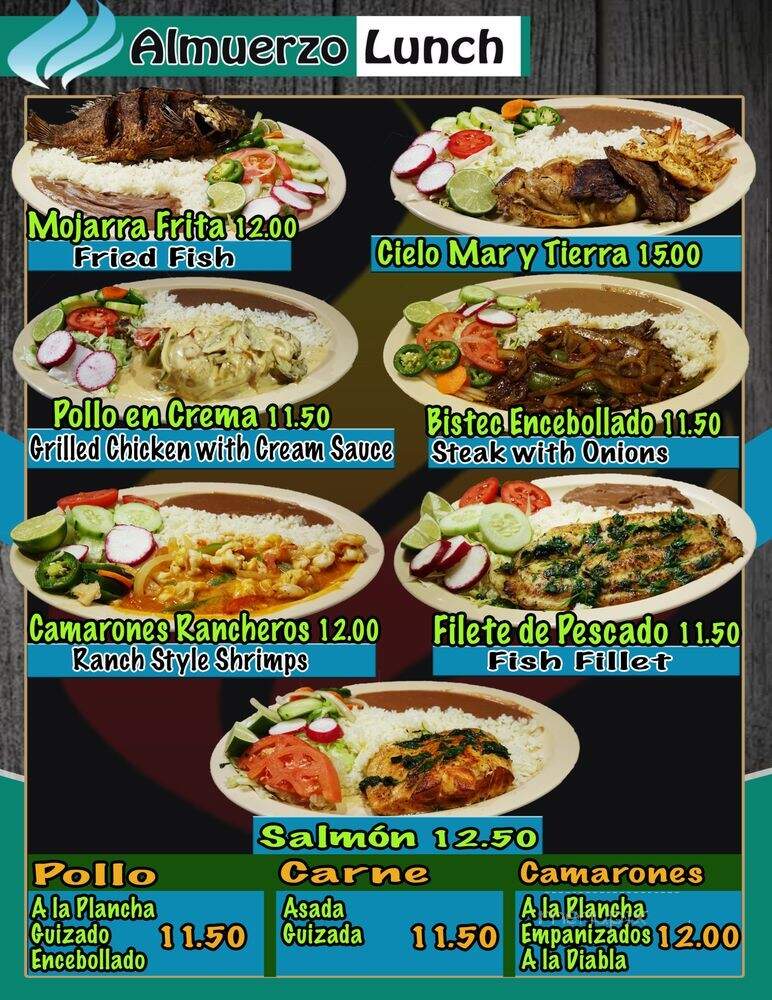 La Antorcha Restaurante y Pupuseria - Los Angeles, CA menu_pic