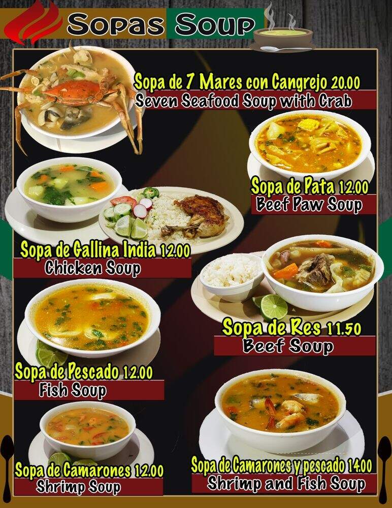 La Antorcha Restaurante y Pupuseria - Los Angeles, CA menu_pic