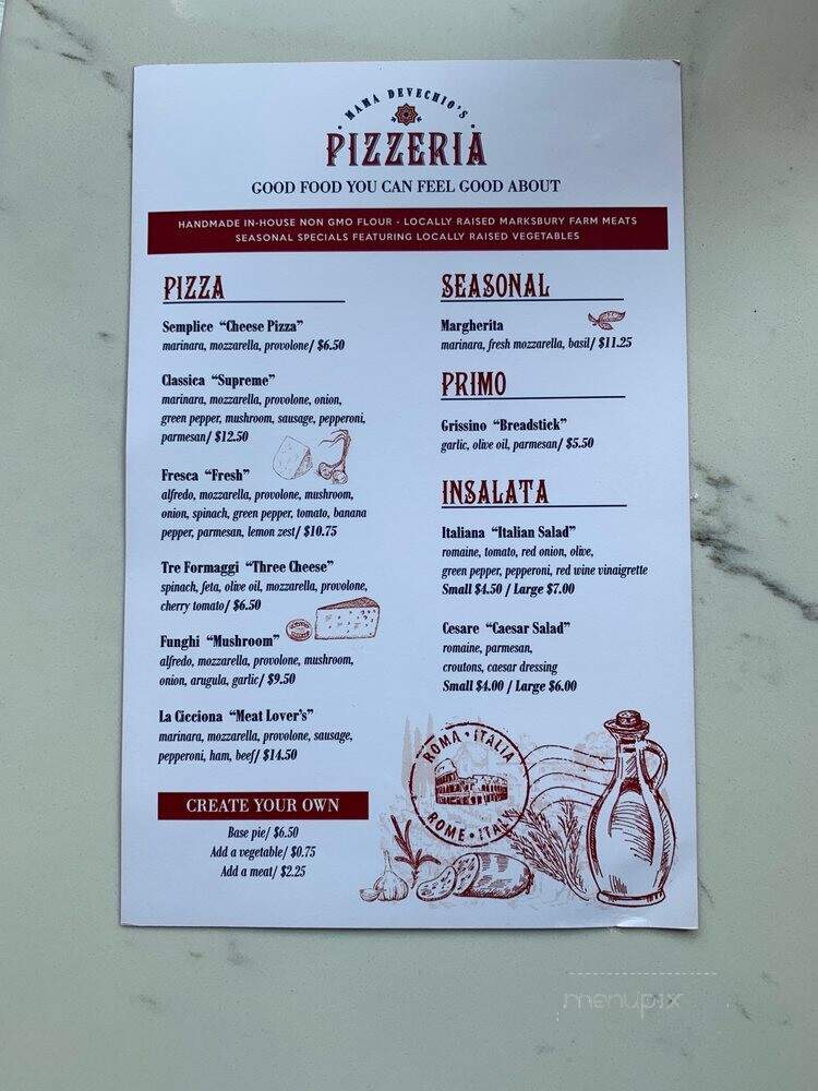 Mama DeVechio's Pizzeria - Stanford, KY