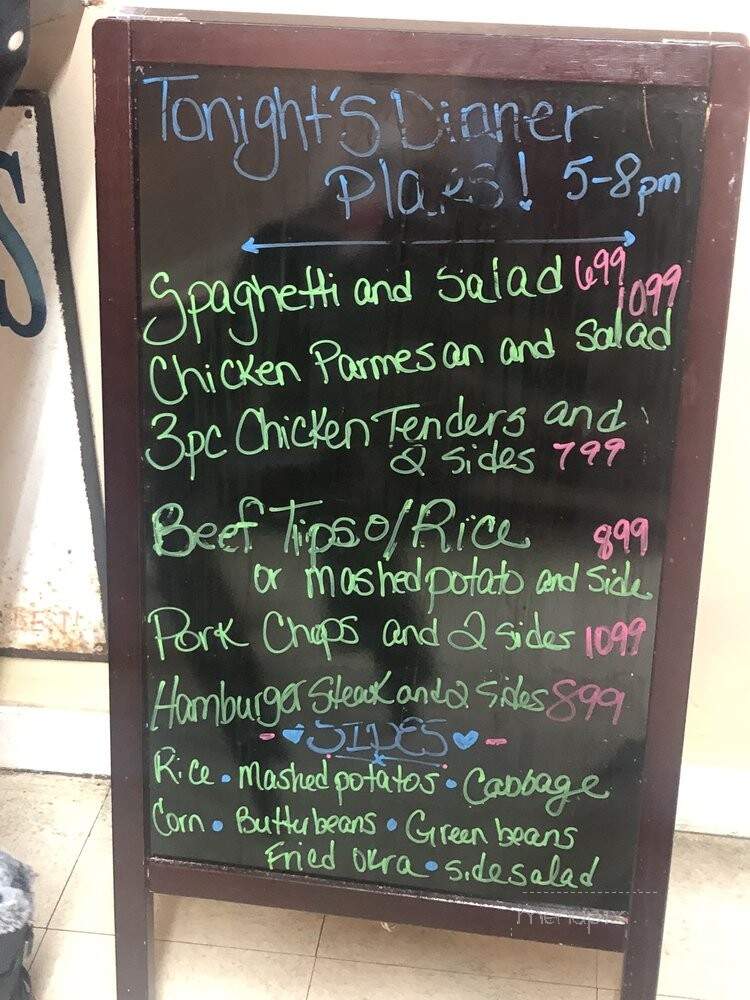 Miller's Too - Fayetteville, NC menu_pic