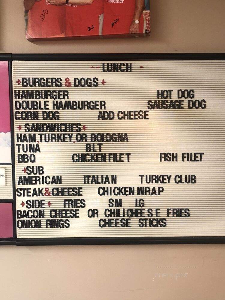 Miller's Too - Fayetteville, NC menu_pic