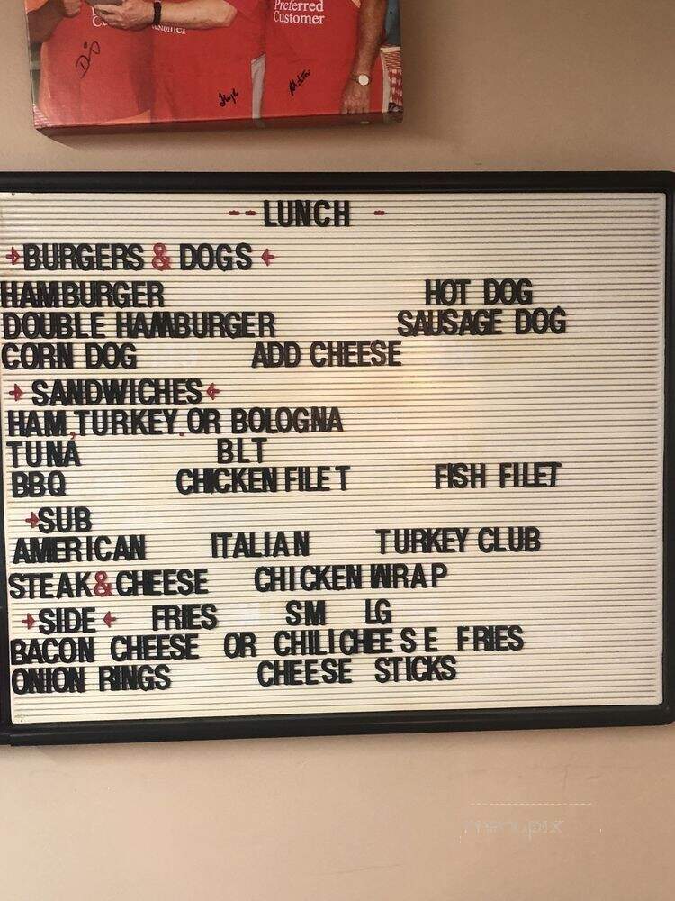 Miller's Too - Fayetteville, NC menu_pic